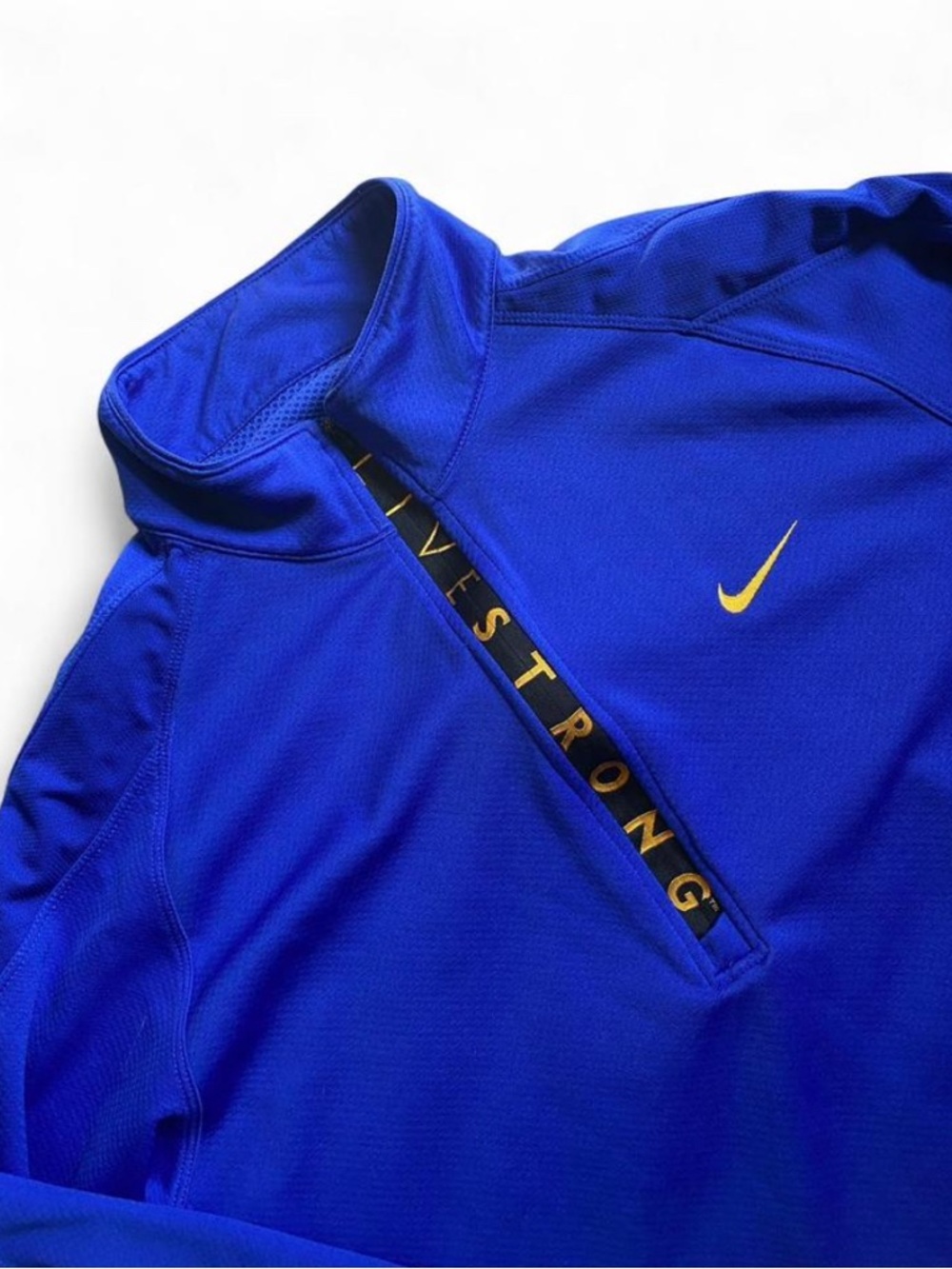 Nike Dri-FIT Livestrong Quarter Zip Pullover, Size L